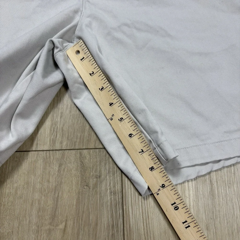 Eddie Bauer Shorts Mens Size‎ 40 Khaki Beige Flat Front 8